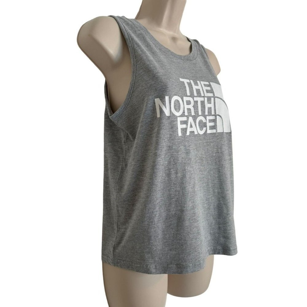 THE NORTH FACE Women's Half Dome Tank Gray White Size XS NWT Sleeveless Top $30 - Picture 6 of 10